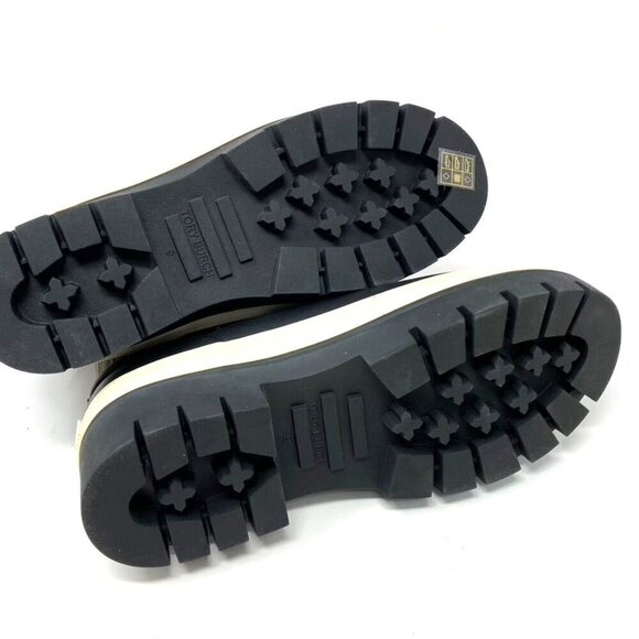 Tory Burch Hurricane Boots Foul Weather Ankle Rain Boots Black Size 9 NWOB - Picture 8 of 13